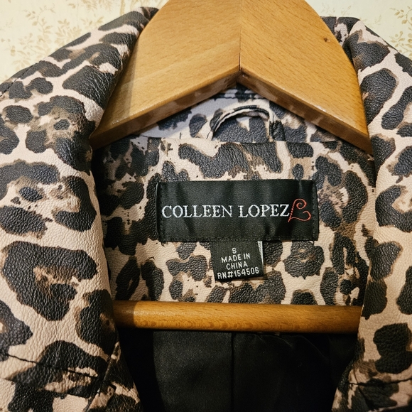 Colleen Lopez Small Faux Leather Moto Jacket - Picture 3 of 16